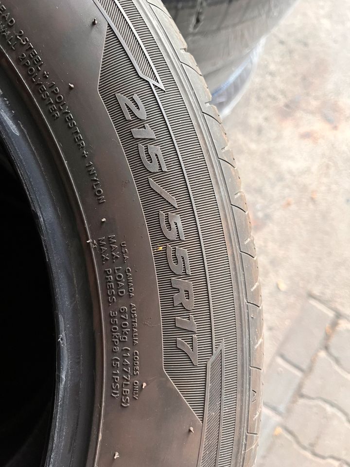 Sommerreifen Hankook 215/55R17 in Olfen