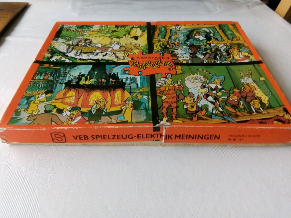 Mosaik Abrafaxe 4 Puzzle Verlag "Junge Welt" Berlin 1980 in Ratingen