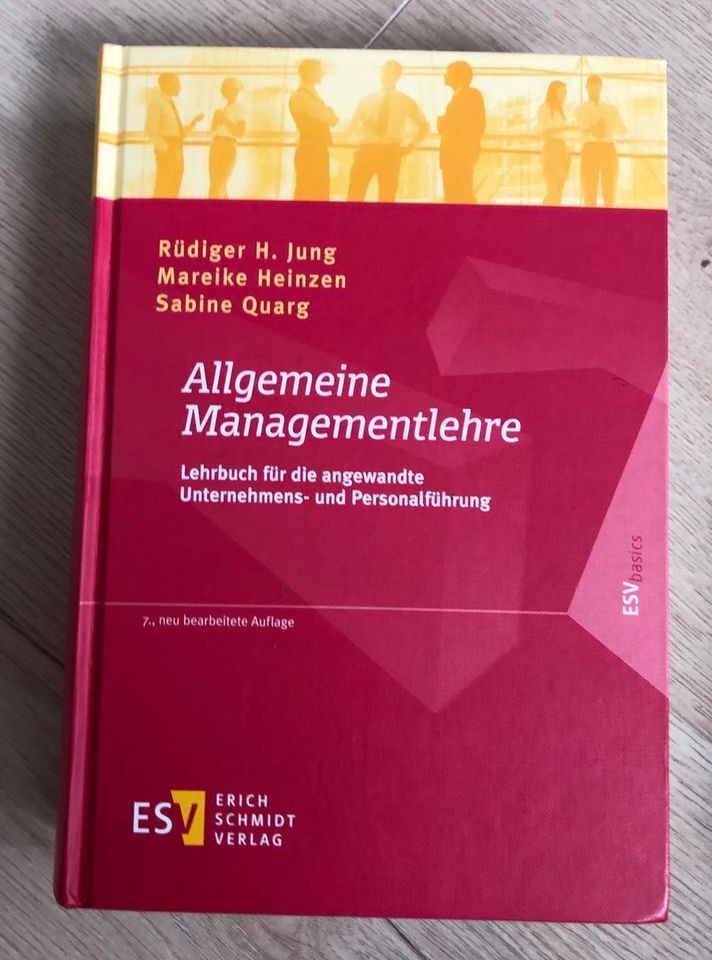 "Allgemeine Managementlehre", 7. neu bearbeitete Auflage in Remagen