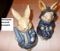 Oster Hasenpaar Keramik ca. 25cm Rheinland-Pfalz - Rodalben Vorschau