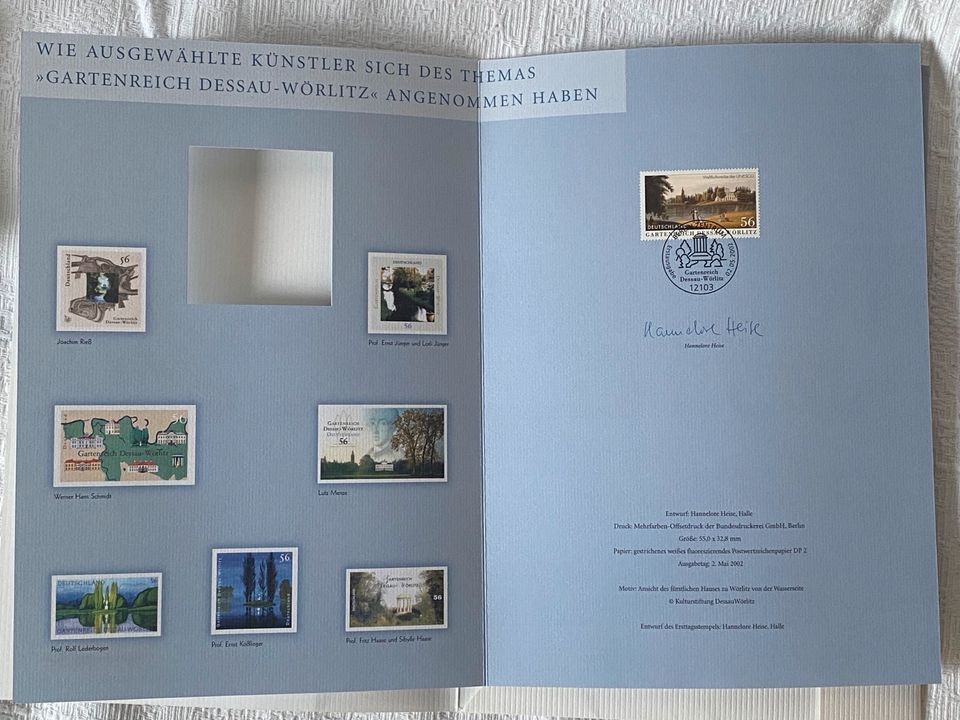 Briefmarken Züge, Segler, Weltkulturerbe Dessau Erstausgabe in Offenbach