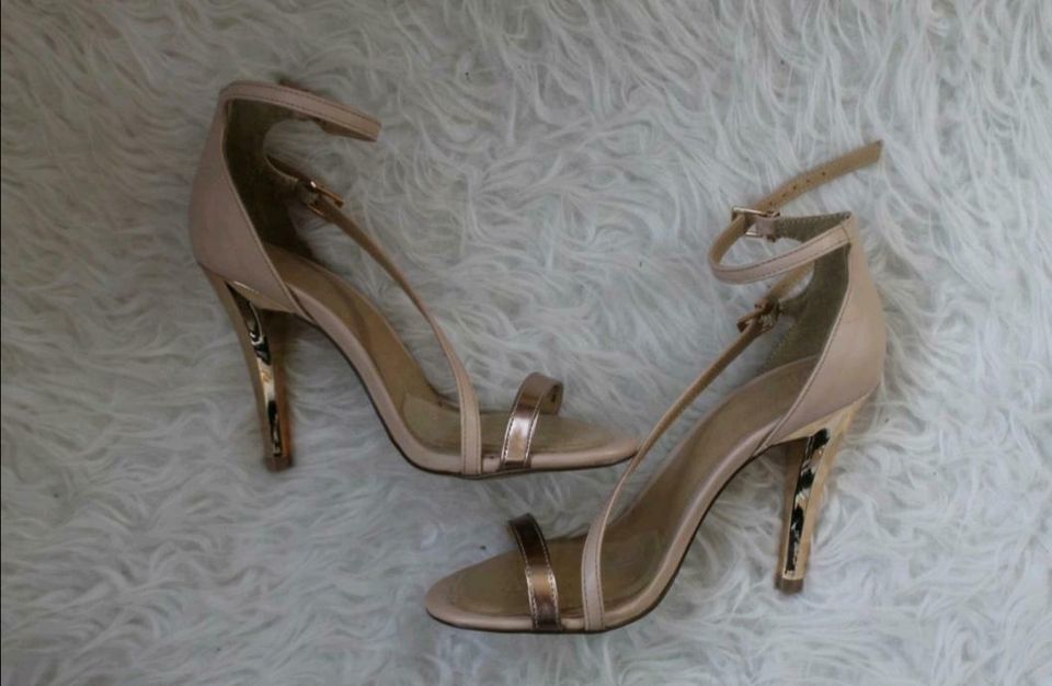 High Heels Pumps Rosegold beige in Bad Kreuznach