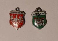 2 Bettelarmband Anhänger Silber/Emaille Frankfurt + Amorbach Hessen - Weiterstadt Vorschau