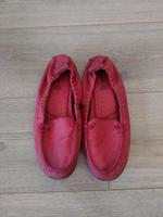 Hush Puppies Mokkasin Leder Rot, Gr. 39 Frankfurt am Main - Rödelheim Vorschau