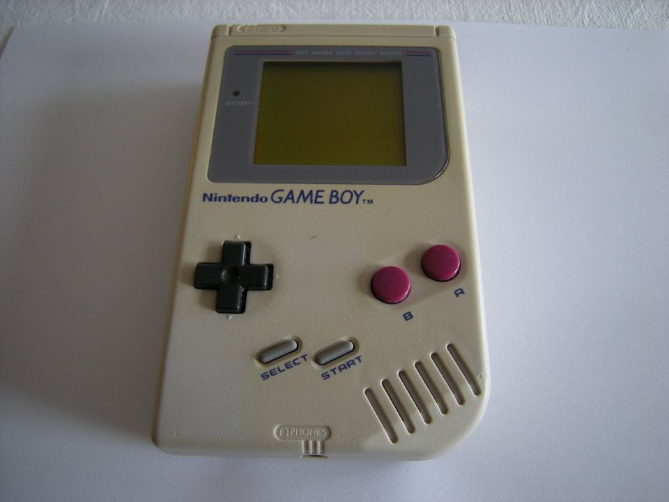 Original Nintendo Game Boy Classic Konsole DMG-01 Grau 1989 in Mainz