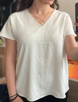 Weiße Basic Bluse Hessen - Rodgau Vorschau