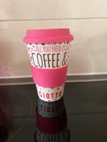 NEU Giotto To Go Becher Kaffeebecher Herzen Herzchen pink Silikon Nordrhein-Westfalen - Gelsenkirchen Vorschau