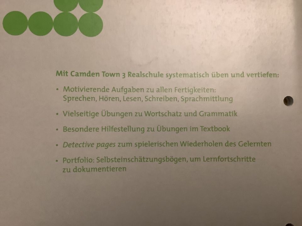 CAMDEN TOWN 3 Workbook, ISBN 9783425722139, Diesterweg SC, NEU!!! in Allensbach