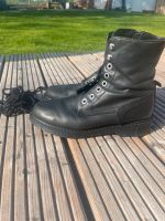 Schwarze Leder Stiefel 39 Damen Bayern - Moosburg a.d. Isar Vorschau