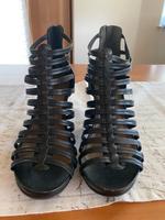 Tamaris Highheels Schwarz Leder Größe 39 Hessen - Elz Vorschau