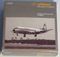 Herpa 510479 Lufthansa Vickers Viscount 814 1:500 -Vitrinenmodell Bayern - Allershausen Vorschau