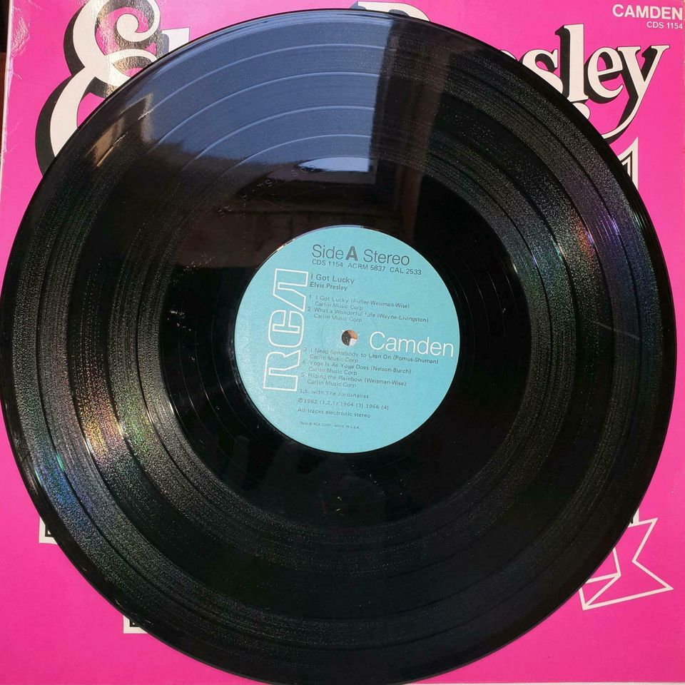 LP ELVIS PRESLEY I GOT LUCKY RCA Camden CDS 1154 Schallplatte in Griesstätt