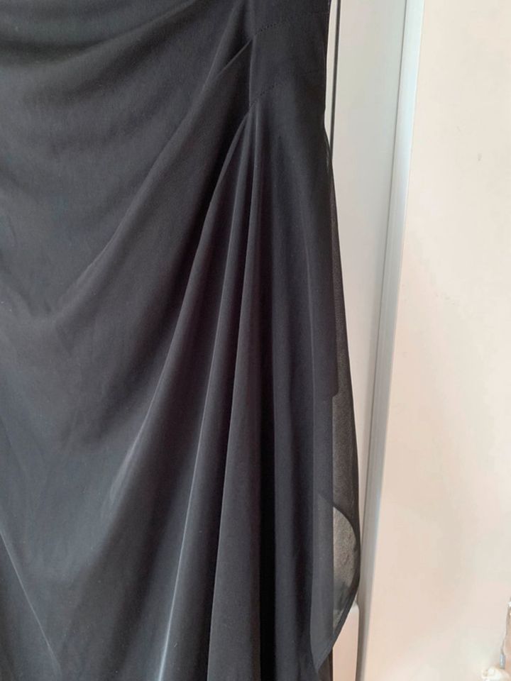 Cocktailkleid Gr. 38 schwarz Spitze Abendkleid Maxikleid festlich in Castrop-Rauxel