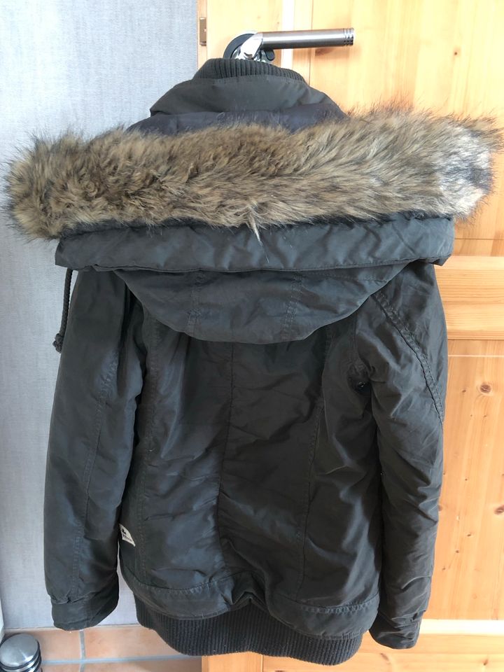 Khujo Jacke Mantel M 36 38 khaki grün in Kastellaun