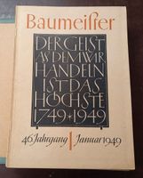 Der Baumeister 46. Jahrgang 1949 komplett Heft 1-12 Architektur + Niedersachsen - Berne Vorschau