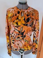 80er Jahre Vintage Bluse Modele ALGO Seidenjacquard herbstfarben Sachsen - Zwickau Vorschau