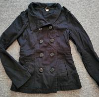 H&M Damen Jeansjacke Gr.38 schwarz  tailliert Knöpfe Niedersachsen - Ebstorf Vorschau