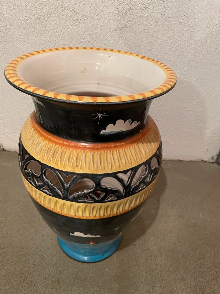Italienische Vase aus Keramik von der Amalfiküste/Italien in Frankfurt am Main