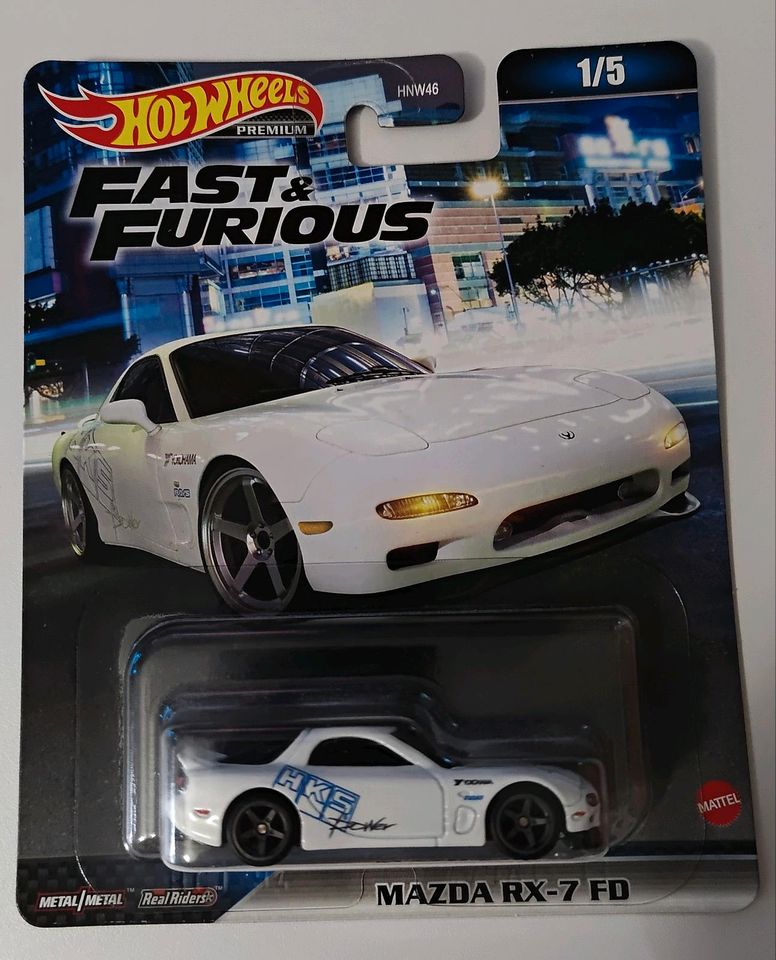 Hot wheels premium (Fast and Furious) Mazda Rx-7 FD in Ludwigshafen