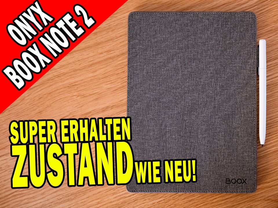 E-Ink Tablet | ONYX BOOX NOTE 2 | 64GB Speicher | Bücher, Notizen in Leverkusen