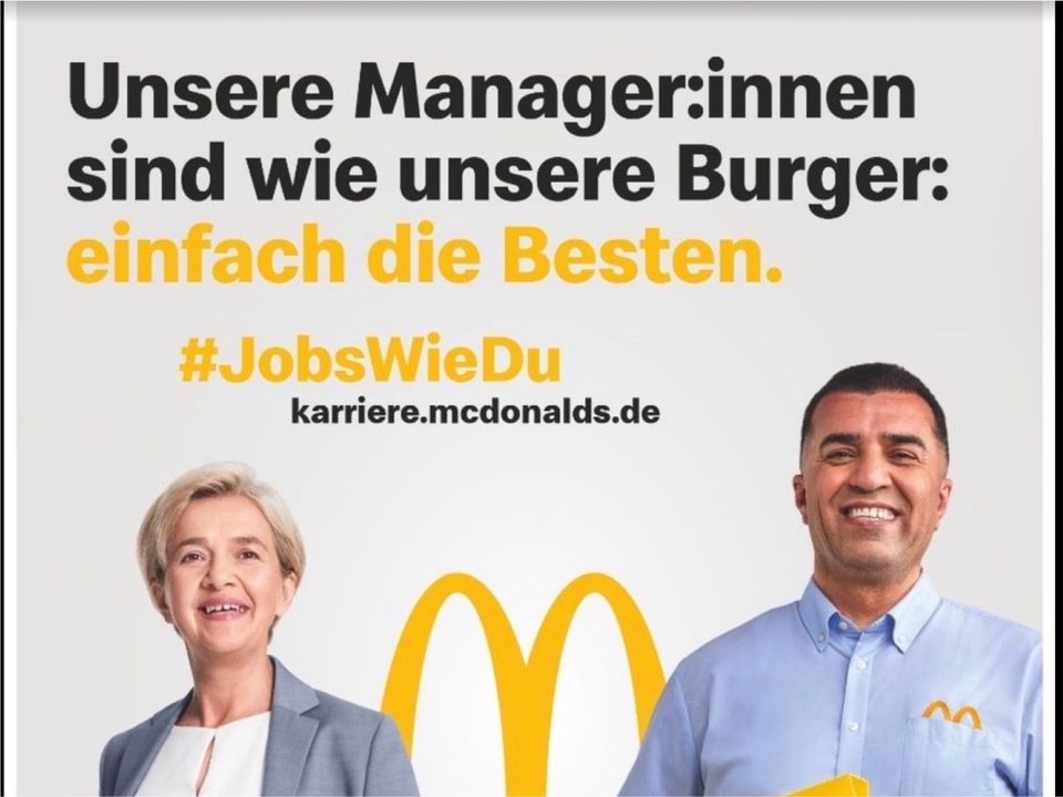 Mitarbeiter (m/w/d) im Restaurant Management McDonald‘s Löhne in Löhne