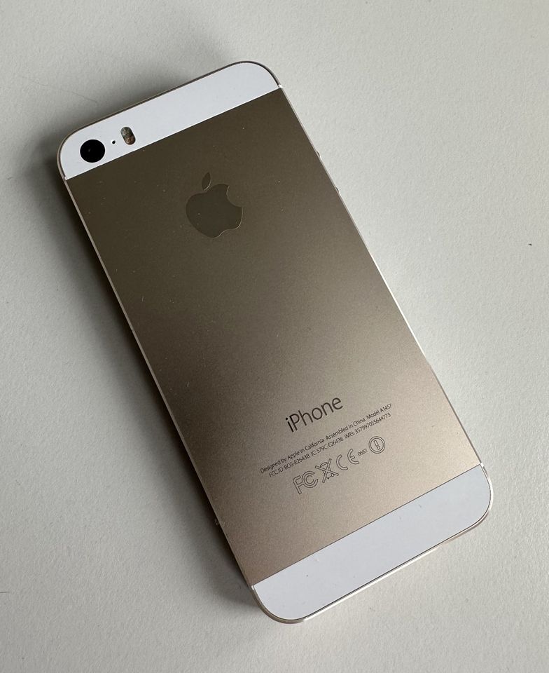 Apple iPhone 5s - 32GB - Gold (Ohne Simlock) A1457, DEFEKT in Keltern