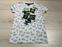 Sommershirt Gr. 122 Junge Jungshirt Reptilien Dino weiß neu Brandenburg - Velten Vorschau