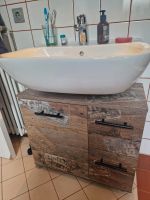 Waschtisch Unterschrank Retro Wandschrank Badezimmerschrank Nordrhein-Westfalen - Herzebrock-Clarholz Vorschau