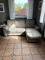 Graue Couch elektrisch ausfahrbar Hessen - Ginsheim-Gustavsburg Vorschau