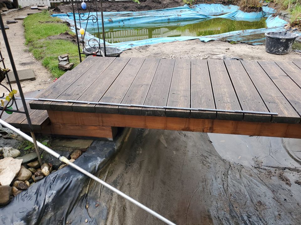 Brücke Gartenbrücke Teichbrücke 6m lang in Nürnberg (Mittelfr)