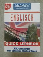 Schülerhilfe Englisch Quick-Lernbox: 250 Lernkarten NEU Bayern - Penzing Vorschau