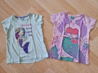 2x Mädchen T- Shirt Meerjungfrau rosa türkis Gr. 98 104 Niedersachsen - Wilhelmshaven Vorschau