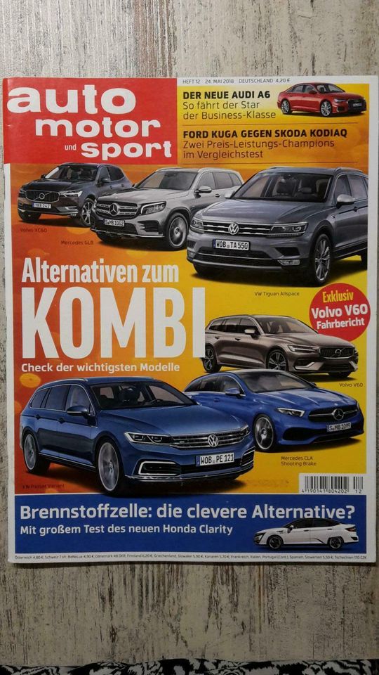 Auto Motor Sport  Zeitschrift Zeitung Sammeln VW BMW Audi Tesla in Delmenhorst