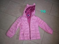 Lwichtsteppjacke Jacke Übergang Frühling pink Gr 116 Hessen - Korbach Vorschau