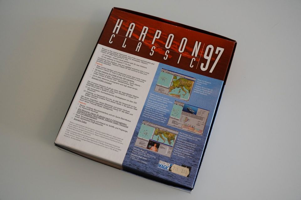 Harpoon Classic 97 - PC Spiel Big Box Retro in Berlin