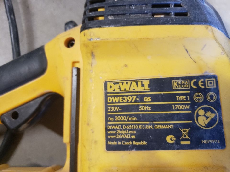 Dewalt DWE 397 Alligator Spezialsäge in Rastow