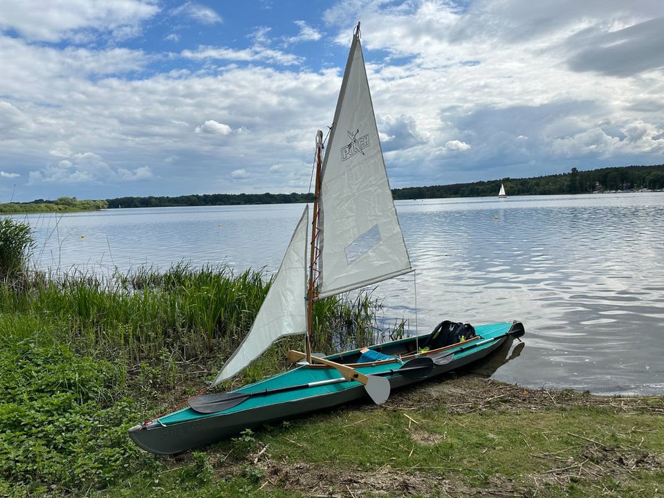 Neuwertige FaltbootBesegelung-Pouch Besegelung 2,3m² /komplett in Karith