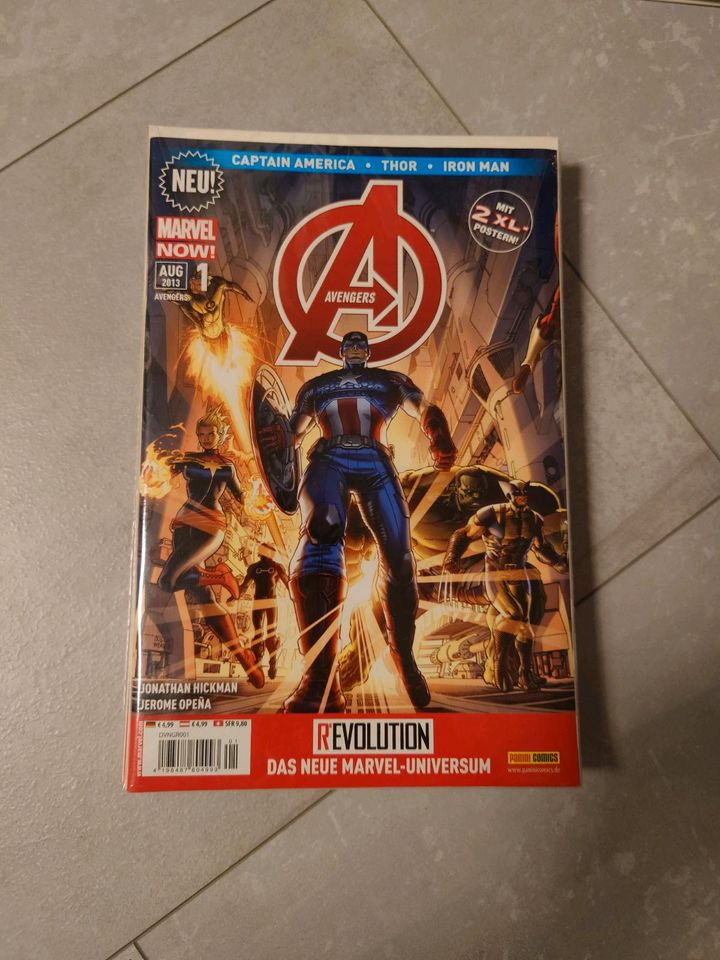 Avengers Comics #1 - #8 Thor / Iron Man / Captain America in Quierschied