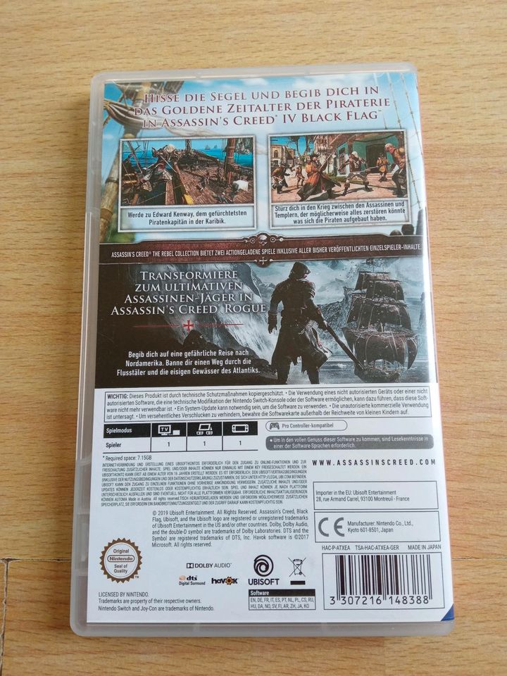 Assassin's creed the rebel collection Nintendo switch in Obernkirchen