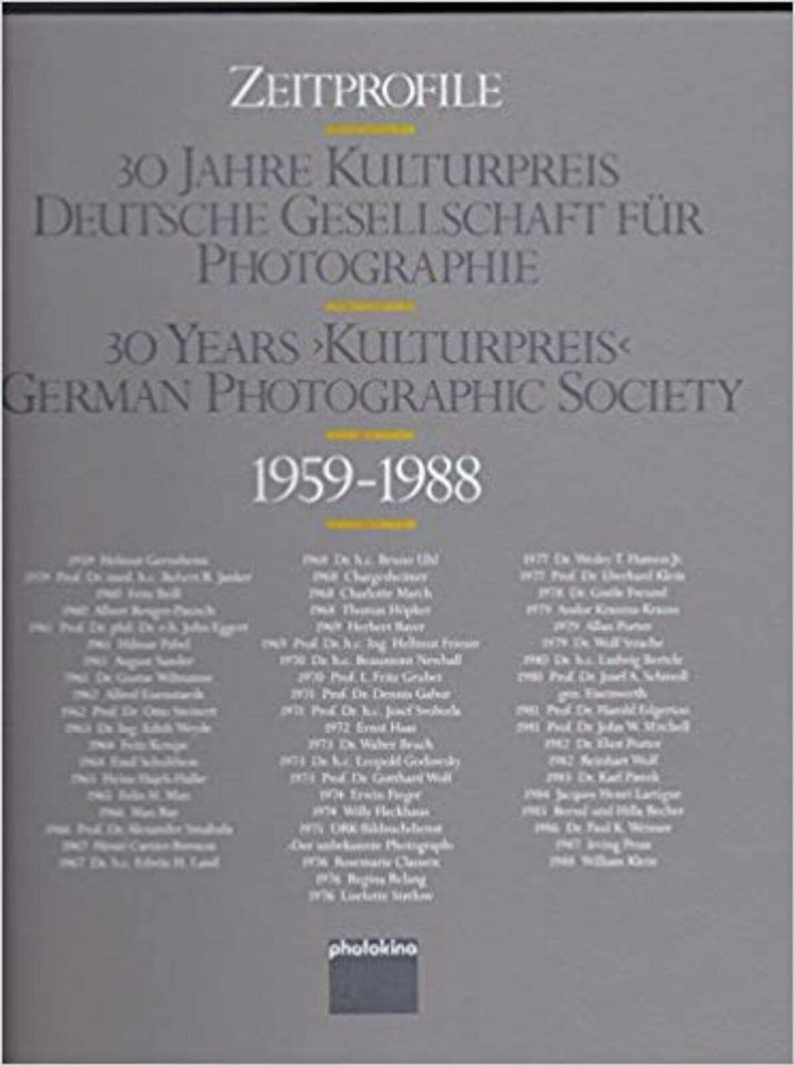 Zeitprofile. 30 Jahre Kulturpreis Deutsche Gesellschaft für in München