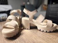 Catwalk Sandalen beige / NEU ungetragen Bayern - Karlstadt Vorschau