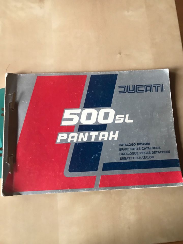 Ducati Pantah 500 Ersatzteilkatalog in Alsbach-Hähnlein