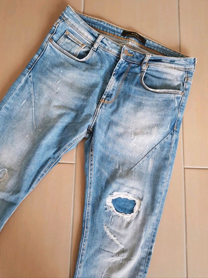 Zara Jeans, Hose, Gr. 42, M, L, wie neu in Ginsheim-Gustavsburg