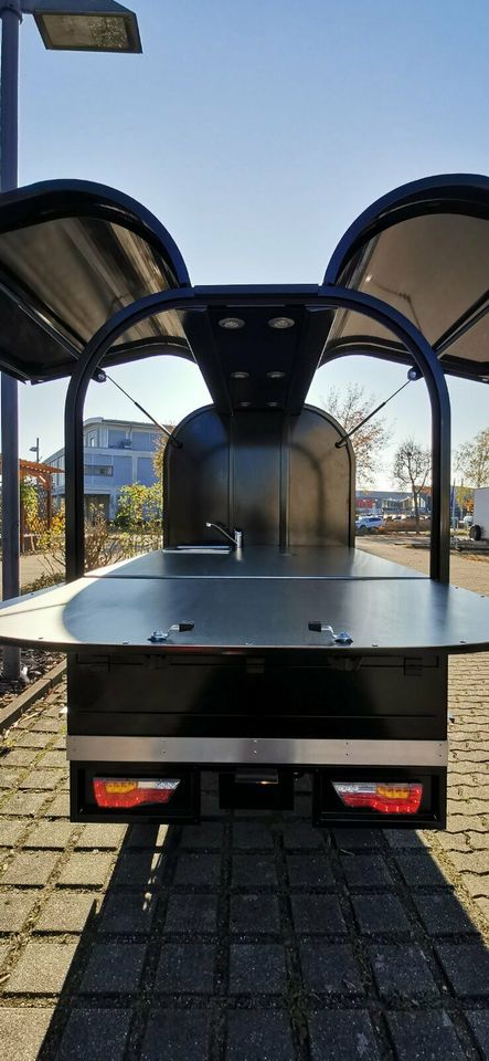 Elektro Frosch Food Truck - Kaffee Mobil by Gastro-Ape! in Neu-Zittau