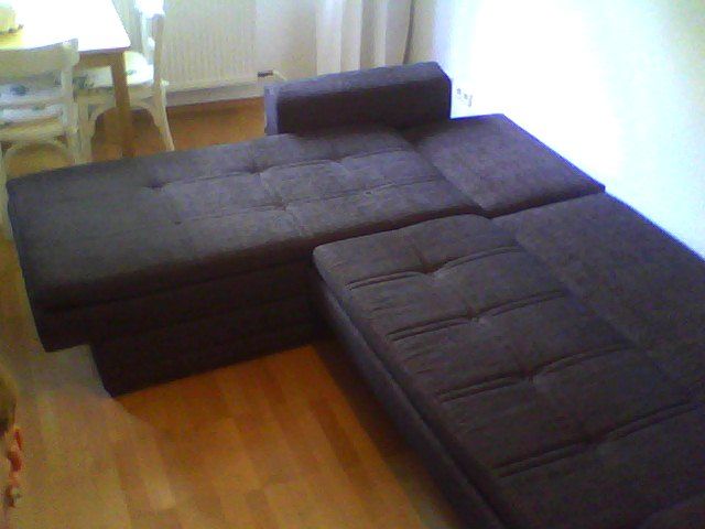 Sofa Couch Funktionscouch mit Schlaffunktion und viel Stauraum in Wiesenthal