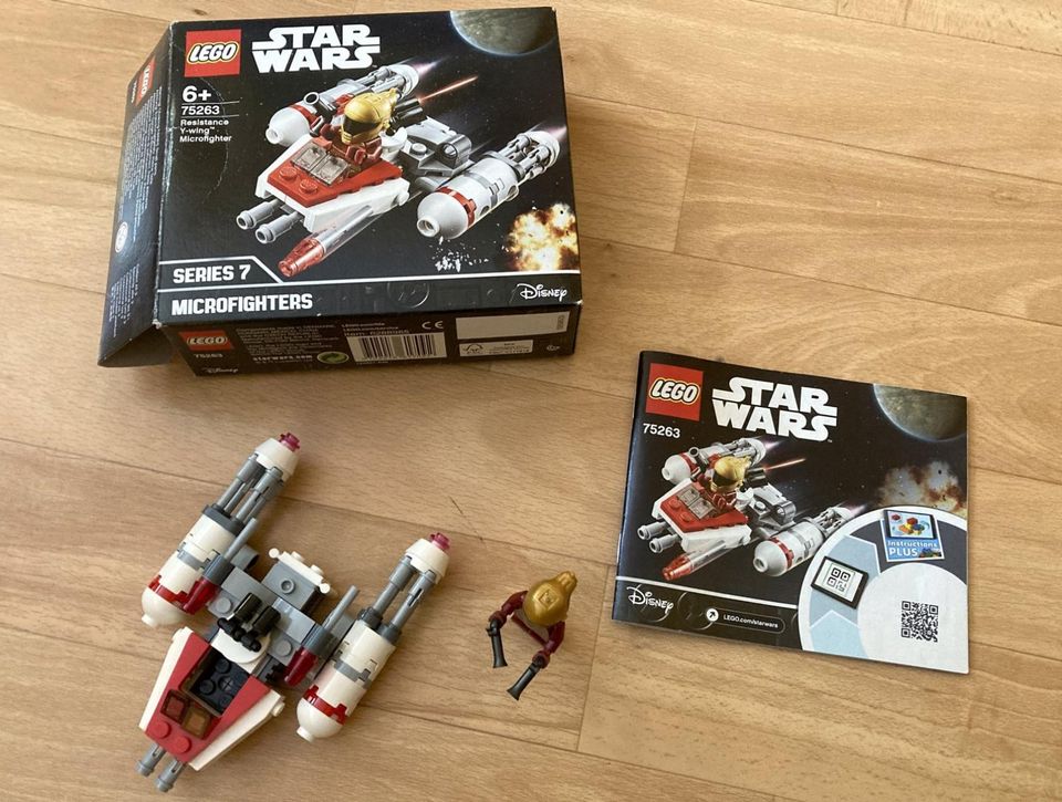 Lego 75263 Star Wars Microfighter vollständig und mit OVP in Jena