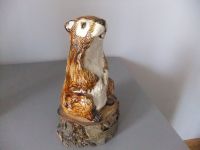 Holzfigur: Murmeltier handgeschnitzt, ca. 23 cm, bemalt Berlin - Mitte Vorschau