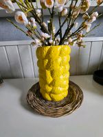 Zitronen Lemon Vase 15x45cm Keramik Maditerran Nordrhein-Westfalen - Moers Vorschau