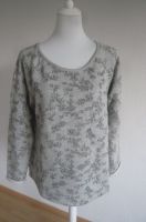 Promod Sweater Sweatshirt Gr. L grau Print Hessen - Seligenstadt Vorschau