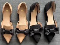 Ballerinas Schuhe Größe 37 Schwarz Beige Neu ungetragen Hessen - Kassel Vorschau